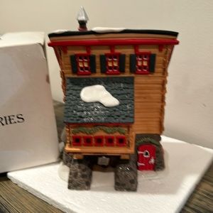 North Pole series heritage village collection elves trade school